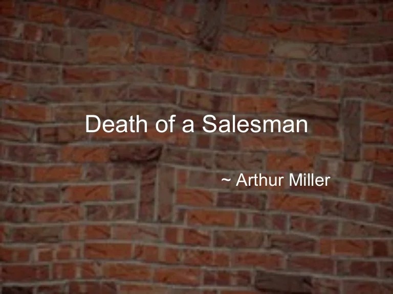 Motifs in death of a salesman