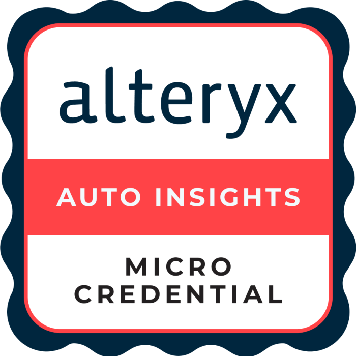 Alteryx foundation micro credential exam answers